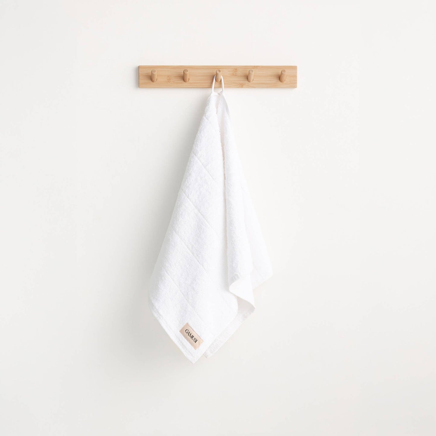 Set of 3 Terry Bath Towels 100% Cotton 600g