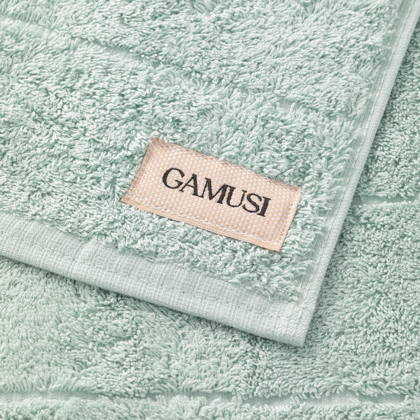 Set of 3 Terry Bath Towels 100% Cotton 600g