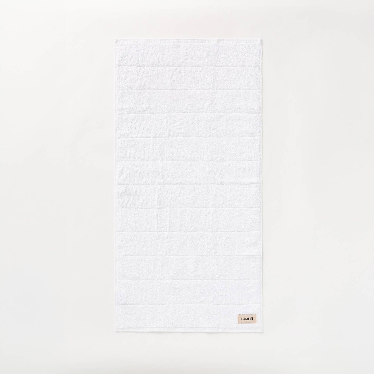 Set of 3 Terry Bath Towels 100% Cotton 600g
