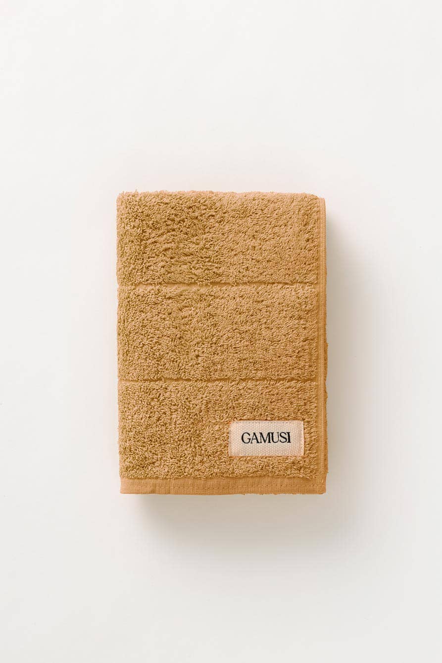 Set of 3 Terry Bath Towels 100% Cotton 600g