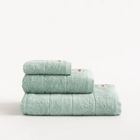 Set of 3 Terry Bath Towels 100% Cotton 600g